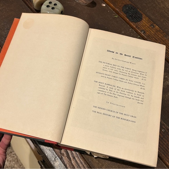 1961 Hardcover The Book of Ceremonial Magic by Arthur E. Waite Witchcraft Occult - Picture 4 of 7